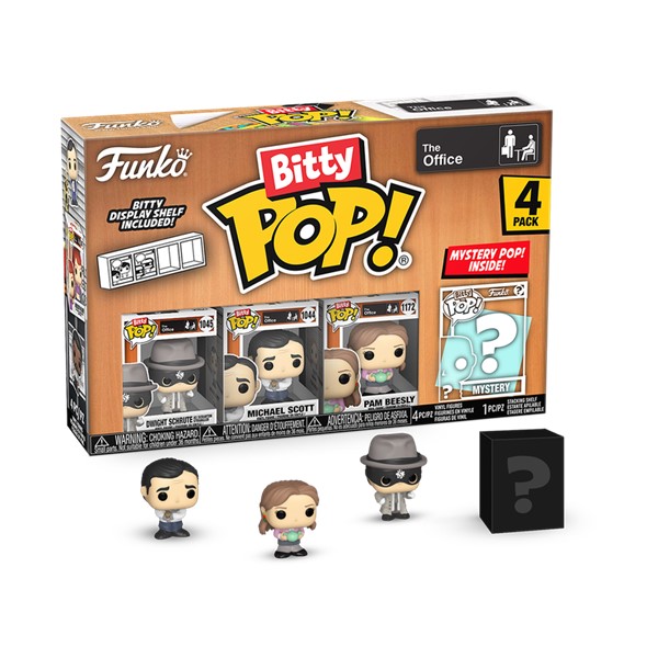 Bitty Pop The Office 4 Pack Series