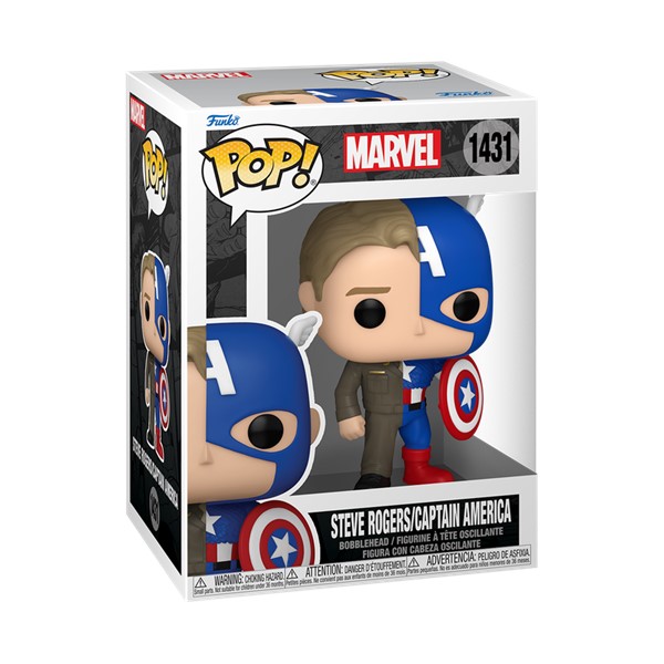 POP! Marvel Split Steve Rogers / Captain America