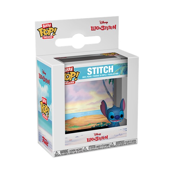 Bitty POP! Deluxe Disney Stitch at Beach