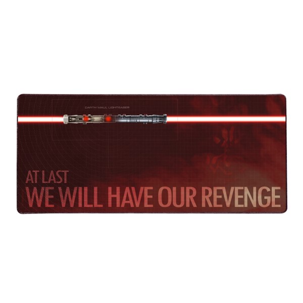 Tapis de souris EB Games Star Wars Dark Maul sabre laser 35 po