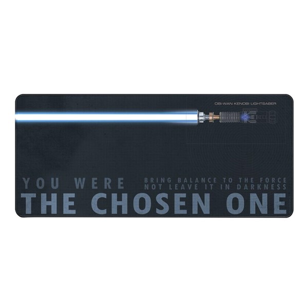 EB Games Star Wars Obi Wan Lightsaber 35-in Mouse Pad