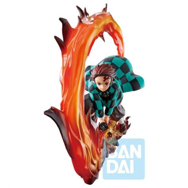 Bandai Demon Slayer Tanjiro Kamado (Shake The Sword Burn Your Heart) Ichibansho Figure