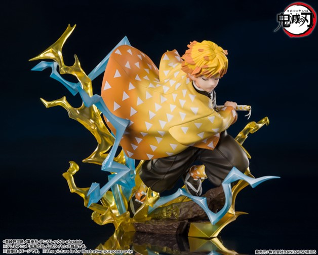 Demon Slayer Zenitsu Agatsuma Thunderclap and Flash Figuarts Zero