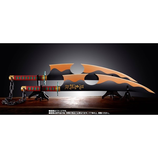 Nichirin Sword (Tengen Uzui) Demon Slayer: Kimetsu no Yaiba - TAMASHII NATIONS Proplica