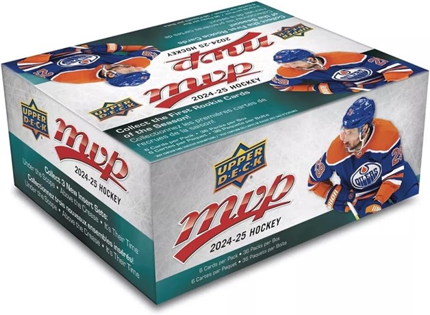 Upper Deck 2024/25 MVP Hockey Booster Box