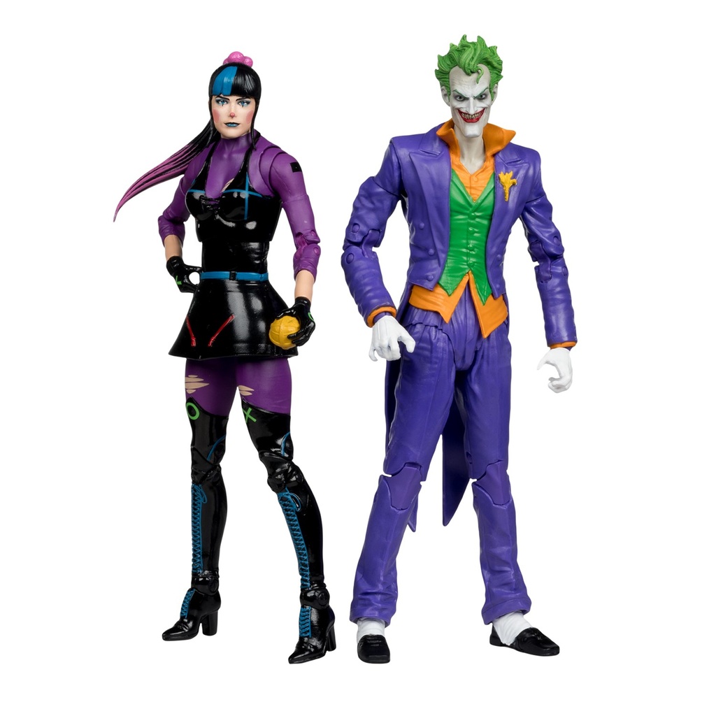 DC Multiverse The Joker & Punchline 7-Inch Action Figure 2 Pack