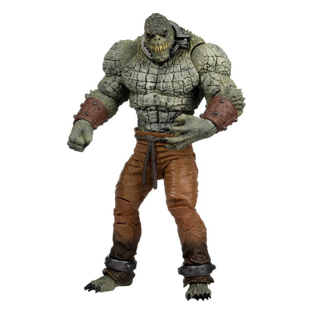 DC Multiverse Killer Croc (Batman: Arkham Asylum) Glow in The Dark Edition Gold Label Mega Figure