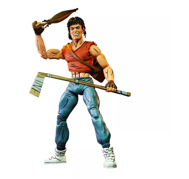 Teenage Mutant Ninja Turtles (Mirage Comics) Casey Jones in Red Shirt 7-Inch Scale Action Figure