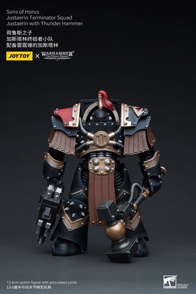 Warhammer The Horus Heresy Action Figure 1/18 Sons Of Horus Justaerin Terminator Squad Justaerin