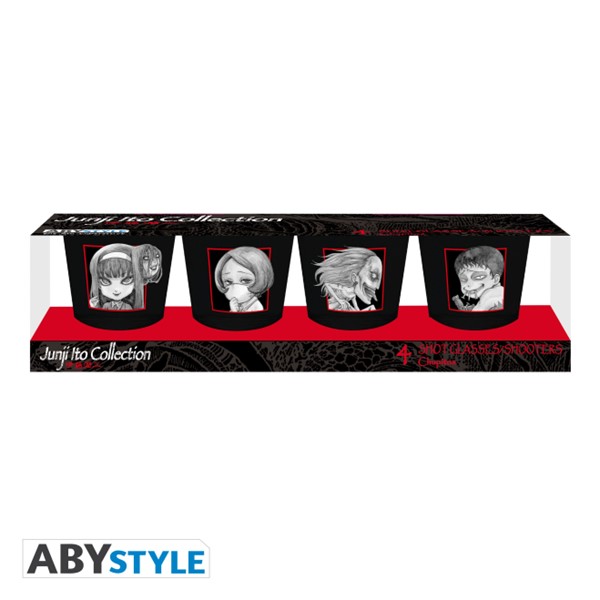 Junji Ito Shot Glass Set 4pc