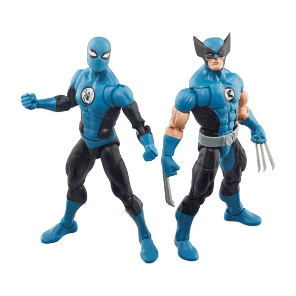 Marvel Legends Series Wolverine and Spider-Man, Fantastic Four Comics 6-Inch Action Figures