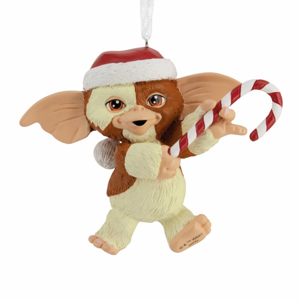 Hallmark Christmas Ornament (Gremlins Gizmo in Santa Hat)