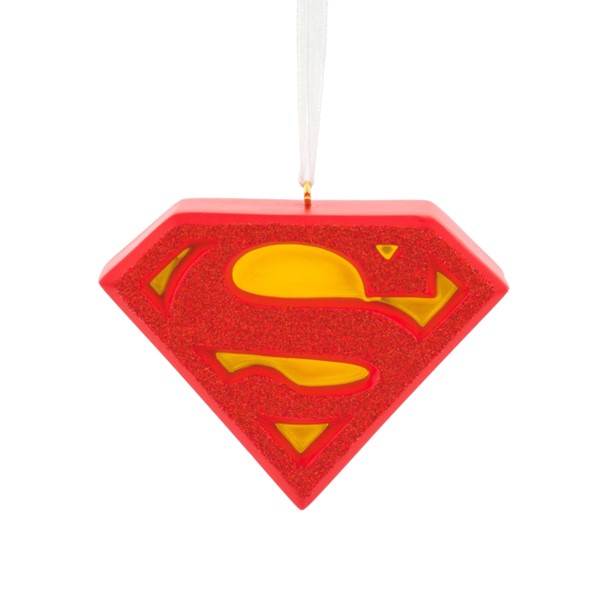 Hallmark Christmas Ornament (DC Superman Shield)