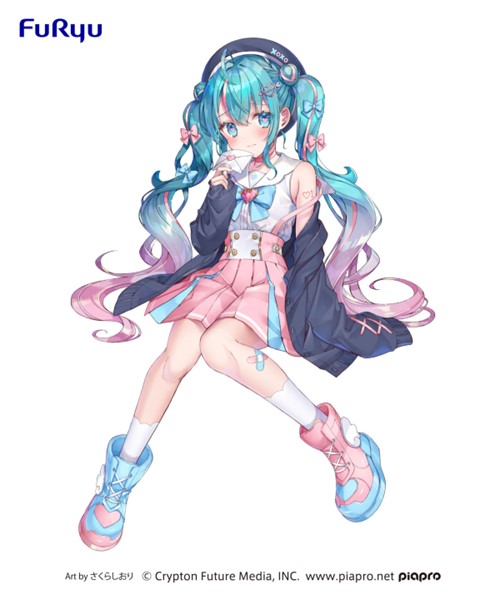 Hatsune Miku Love Sailor Noodle Stopper Figure