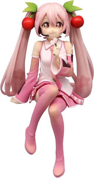FuRyu Hatsune Miku Noodle Stopper Figure - Sakura Miku