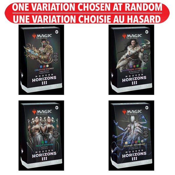 Magic The Gathering Modern Horizons III Collector's Edition Commander Deck (French)