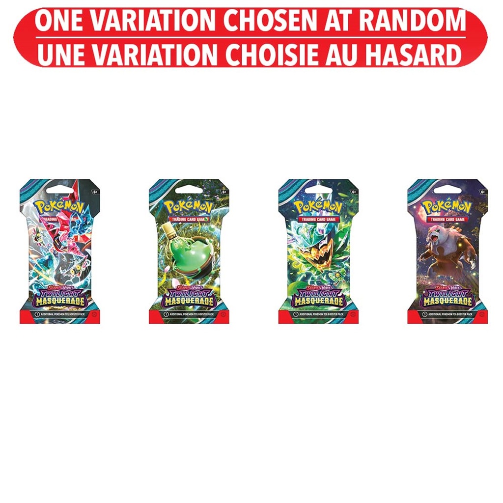 Pokémon Trading Card Game : Scarlet and Violet Twilight Masquerade Booster