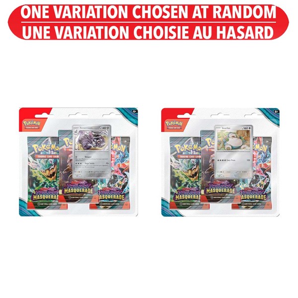 Pokémon Trading Card Game: Scarlet & Violet Twilight Masquerade 3 Pack