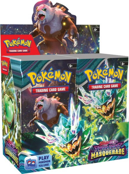 Pokémon Trading Card Game: Scarlet & Violet Twilight Masquerade Booster Box