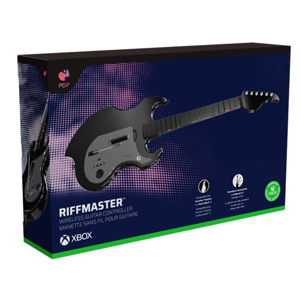 PDP Contrôleur de guitare sans fil Riffmaster Pour Xbox Series X/S, Xbox One et PC Windows 10/11