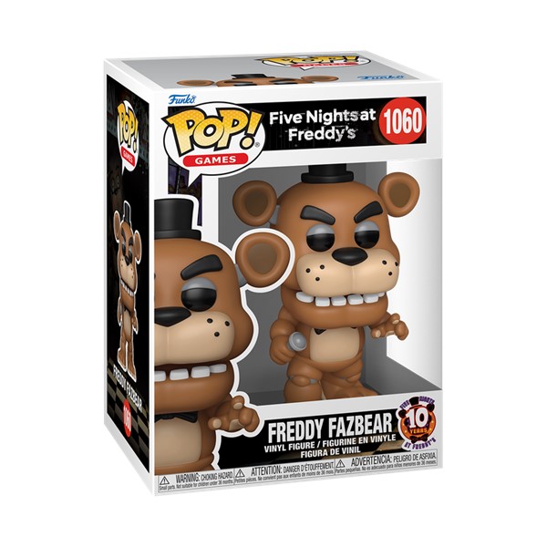 POP! Five Nights at Freddy's Freddy Fazbear (10th Anniversary)