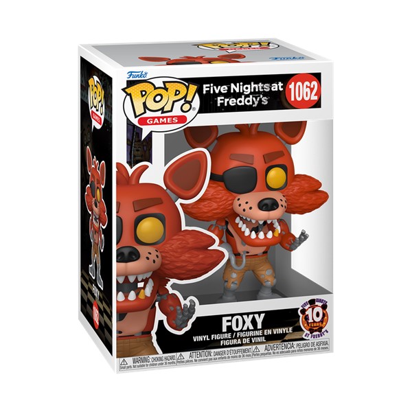 POP! Five Nights at Freddy's Foxy (10th Anniversary)