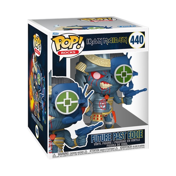 POP! Super Iron Maiden Future Past Eddie