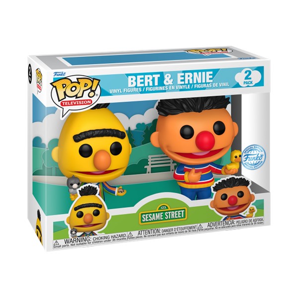 POP! Sesame Street Bert and Ernie 2 Pack