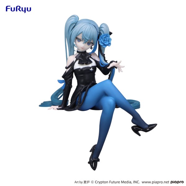 Hatsune Miku - Noodle Stopper Figure -Blue Rose FuRyu Prize Figure