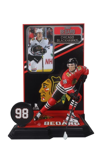 Connor Bedard in New Pose (Chicago Blackhawks) NHL 7"" Figure