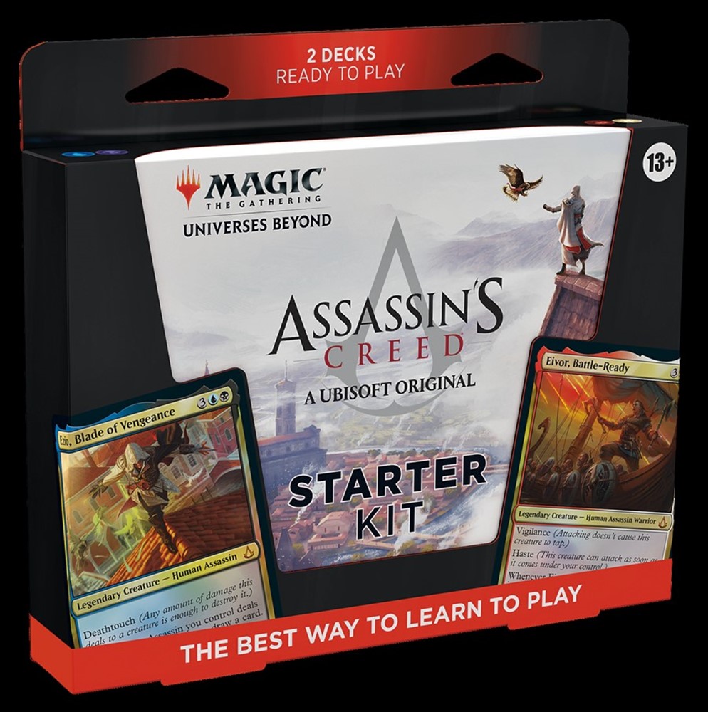 Kit de démarrage Magic The Gathering Assassins Creed Beyond (emballage français)