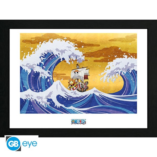 One Piece : Art mural aux mille rayons ensoleillés
