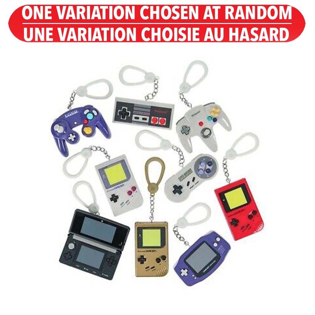 Nintendo Mini Console with Clip Blind Bags - Assortie