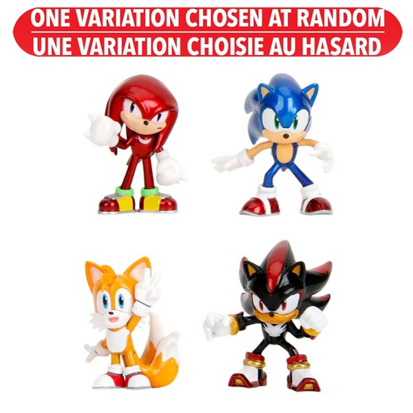 Sonic the Hedgehog 2.5in Metal Figures Assortie
