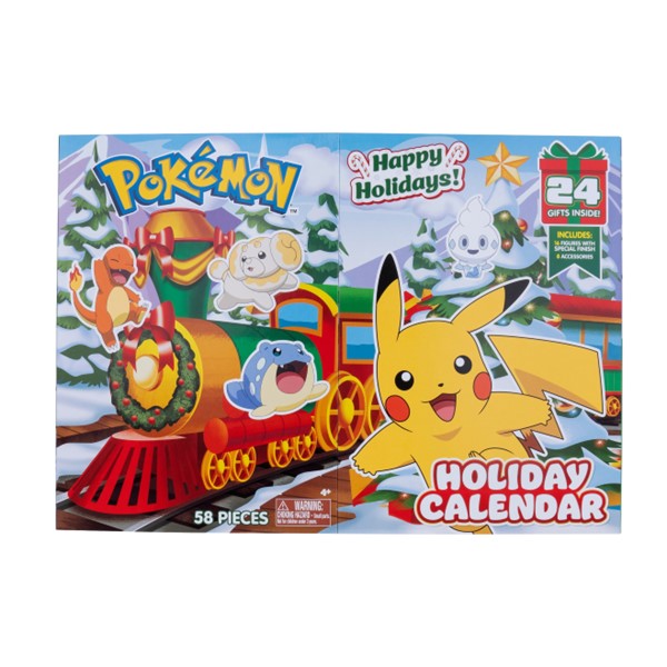 Pokémon 2"" Figure Advent 2024 Countdown Calendar