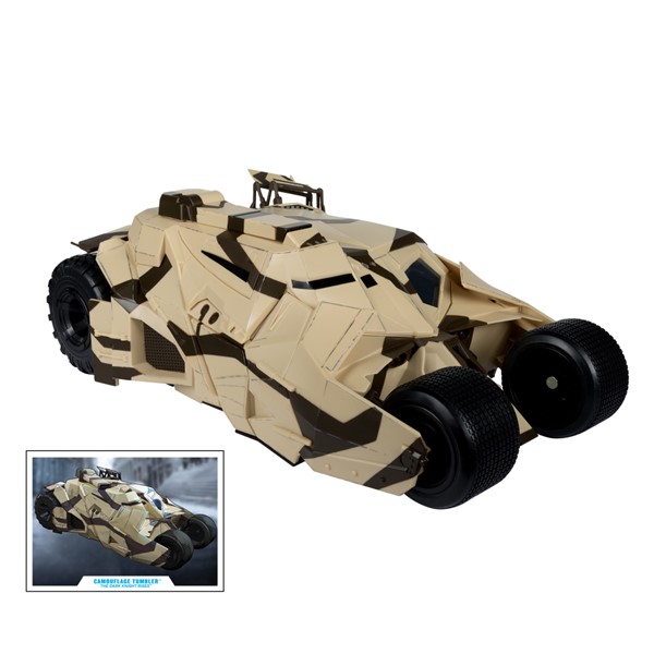 DC Multiverse Camouflage Tumbler (The Dark Knight Rises) Gold Label Vehicle