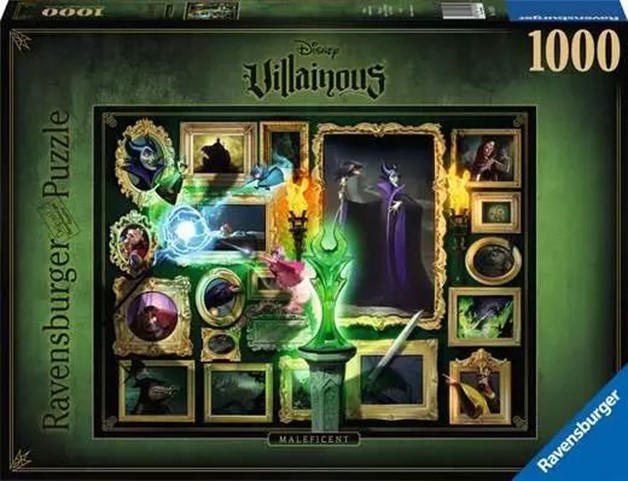 Disney Villainous: Maleficent - 1000 Pieces Puzzle