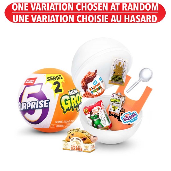 5 Surprise Mega Gross Series 2 Mini Figure Set