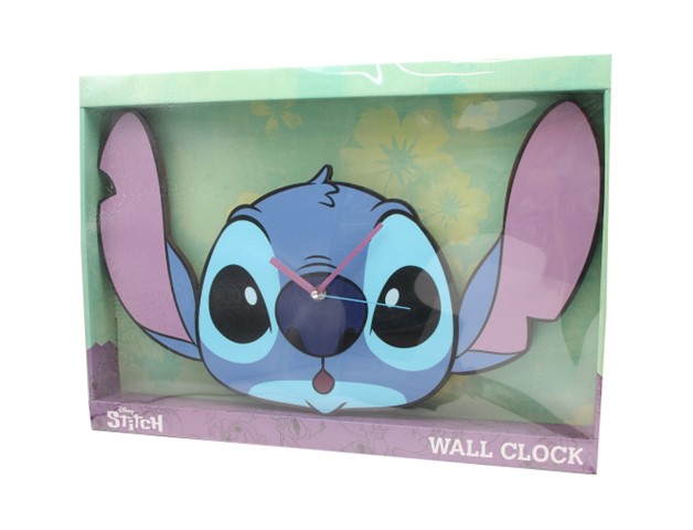 Stitch Cutout Wall Clock