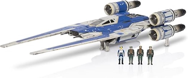 Star Wars Micro Galaxy Squadron Rebel U-wing Starfighter - 12-Inch Vehicle