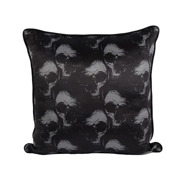 Warped Skulls Pillow