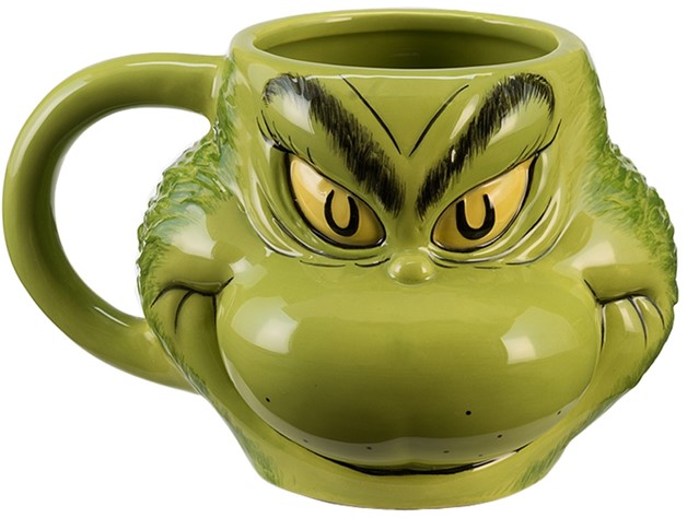Tasse 3D visage Grinch