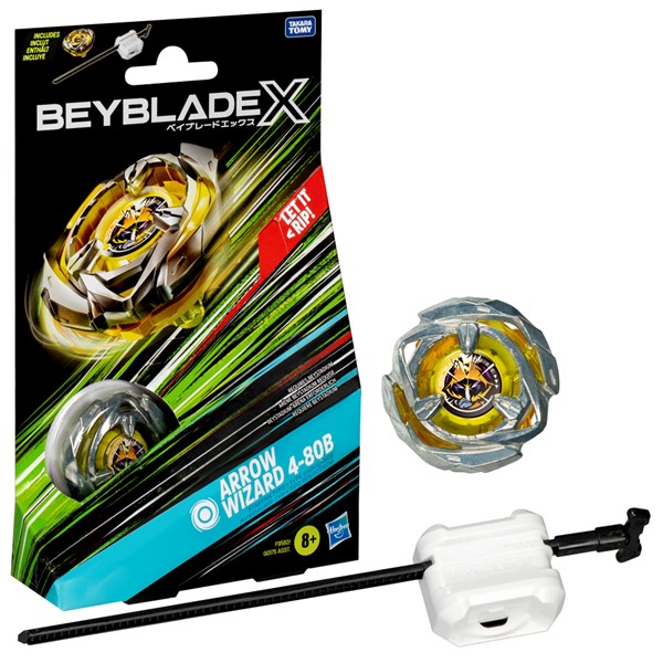 Beyblade X Arrow Wizard 4-80B Starter Pack Set