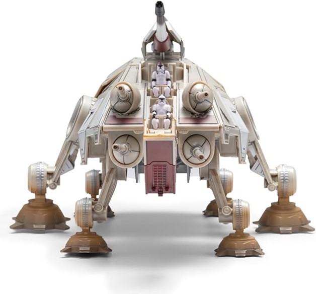 Star Wars Micro Galaxy Squadron At-Te - 9-Inch Six-Legged Vehicle With 2.5-Inch Speeder