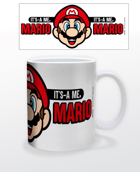 Super Mario ""It's - a Me"" Mug