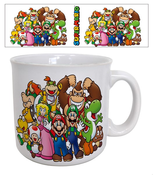 Super Mario Characters Mug