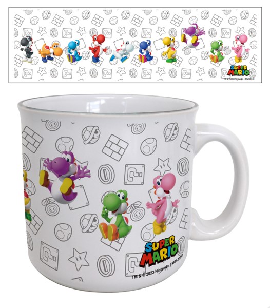 Super Mario: Yoshi Colours Mug