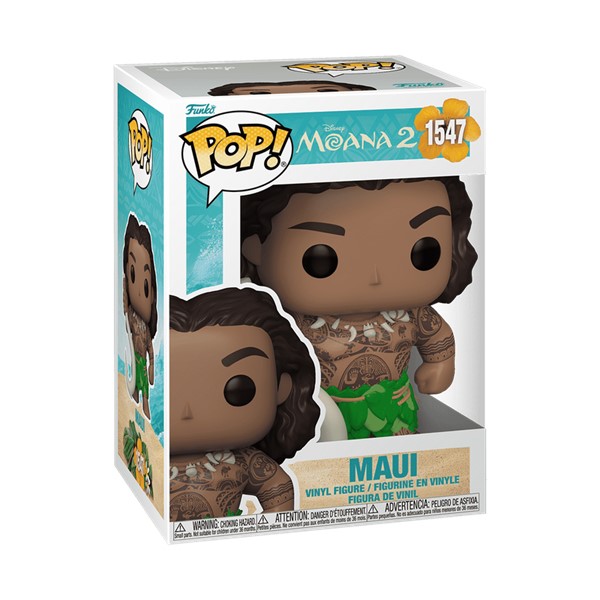 POP! Disney Moana 2 Maui with Fish Hook