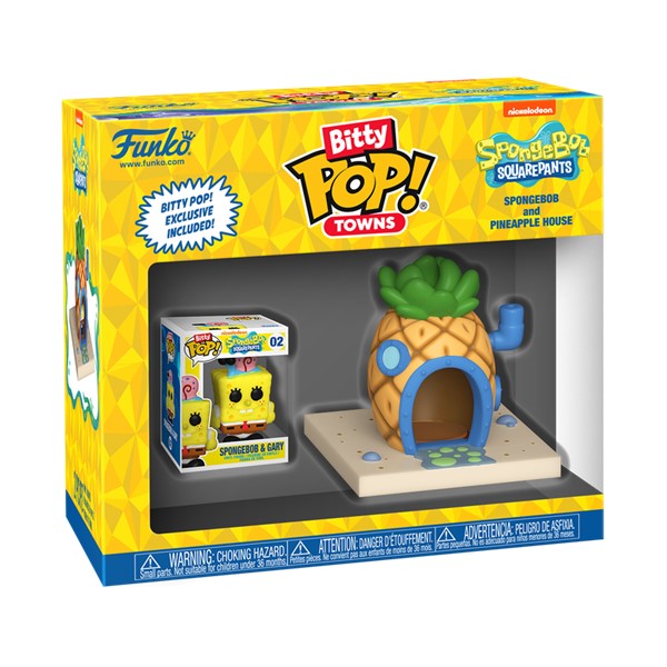 Bitty Pop! Towns SpongeBob and Pineapple House