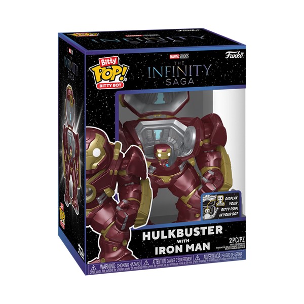 Bitty POP! Marvel Bitty Bot Hulkbuster with Iron Man